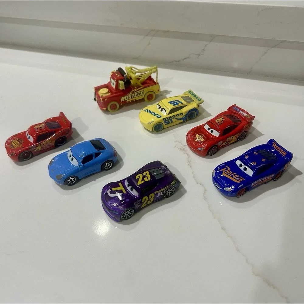 Mixed Lot 7 Disney Pixar Cars Diecast 1:55 Excellent Condition